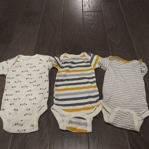 3 piece onesies